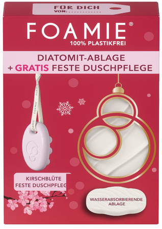 Foamie Premium Diatomite Set Weihnachtsgeschenkset für die Körperpflege