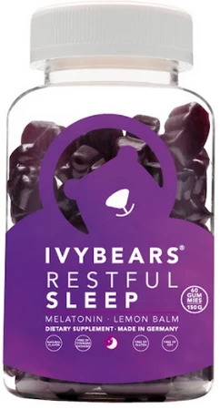 IvyBears Restfull Sleep Vitamine für einen natürlichen und gesunden Schlaf