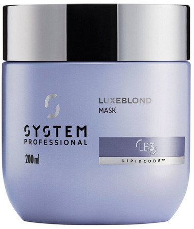 System Professional Luxe Blonde Mask hair mask for cool blonde