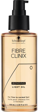 Schwarzkopf Professional Fibre Clinix Light Oil light regenerating oil for fine to normal hair