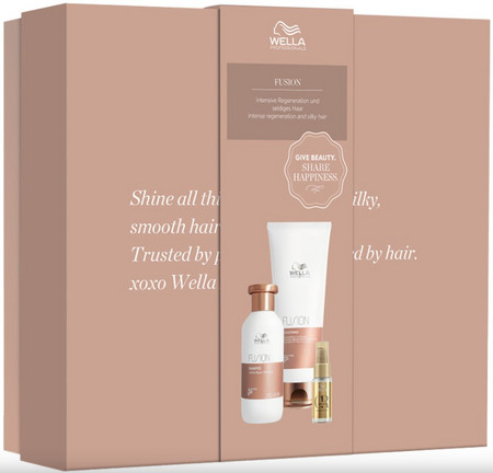 Wella Professionals Fusion Gift Box gift set for damaged hair
