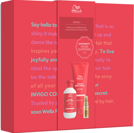 Wella Professionals Invigo Color Brilliance Gift Box gift set for coloured hair