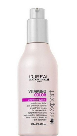 L'Oréal Professionnel Série Expert Vitamino Color Leave in Cream ochranné mléko pro lesk barvených vlasů