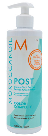 MoroccanOil Color Post ChromaTech Service after color treatment