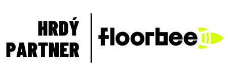 FLOORBEE Hrdý partner Floorbee banner 3x1m Marketing-Banner