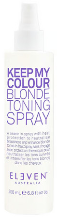 ELEVEN Australia Keep My Colour Blonde Toning Spray tónovací sprej s tepelnou ochranou pro blonďaté vlasy