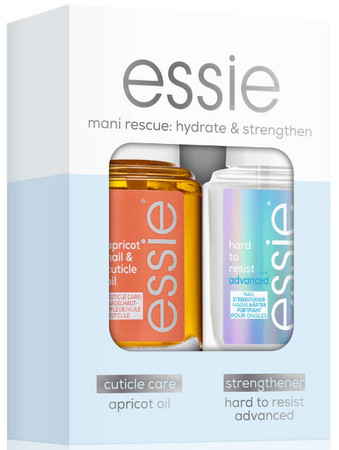 Essie Nail and Cuticle Care Duo Kit sada pro posílení nehtů