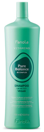 Fanola Pure Balance Be Complex čistící šampon pro mastné vlasy
