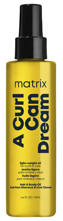 Matrix Total Results A Curl Can Dream Light-Weight Oil light oil for wavy and curly hair