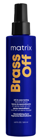 Matrix Total Results Brass Off Neutralizing Dyes rinse-free hair spray