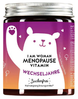 Bears with Benefits I Am Woman Menopause Vitamin vitamíny a minerály pre menopauzu