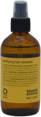 Oway Bodifying Hair Renewer bodifying, thickening lotion for thin hair