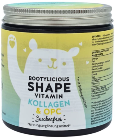 Bears with Benefits Bootylicious Shape Sugarfree Vitamins anti-aging and skin-firming vitamins