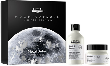 L'Oréal Professionnel Série Expert Metal Detox Duo Gift Set dárkový set pro barvené a poškozené vlasy