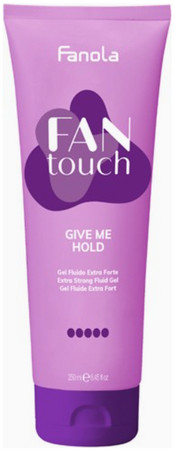 Fanola Fan Touch Give Me Hold Extra Strong Fluid extra silný tekutý gel na vlasy