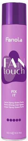 Fanola Fan Touch Extra Strong Hairspray extra silný lak na vlasy