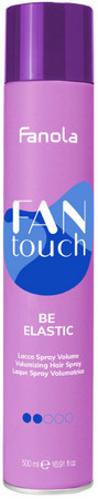 Fanola Fan Touch Be Elastic Lacquer Spray Volume lak na vlasy pre veľký objem