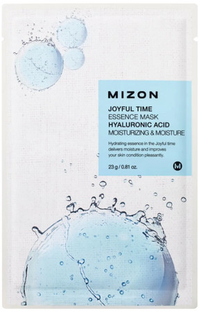 MIZON oyful Time Essence Mask Hyaluronic Acid 3D-Tuchmaske für Feuchtigkeit und Ernährung
