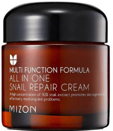 MIZON All in One Snail Repair Cream skin cream with a high content of snail extract