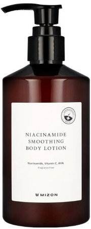 MIZON Niacinamide Smoothing Body Lotion body lotion with AHA acid and niacinamide