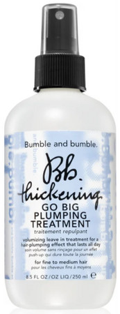 Bumble and bumble Go Big Plumping Treatment objemový sprej na fénování a závěrečnou úpravu vlasů