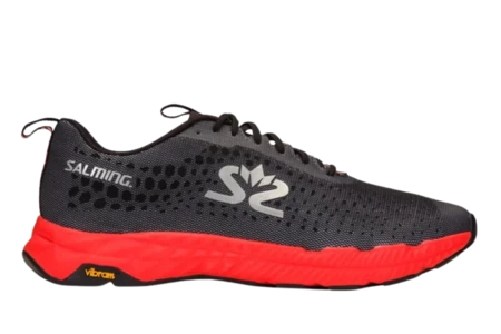 Salming Greyhound Men Black/New Orange Laufschuhe