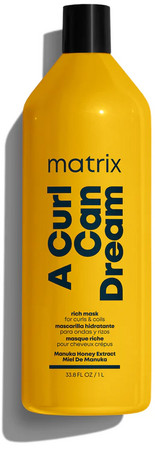 Matrix Total Results A Curl Can Dream Rich Mask mask for wavy hair