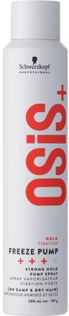 Schwarzkopf Professional OSiS+ Hold Freeze Strong Hold Pump spray lak na vlasy so silnou fixáciou