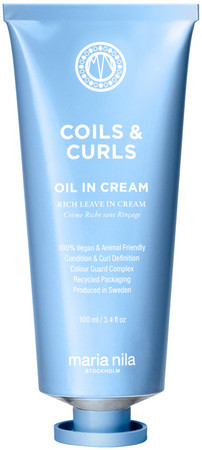 Maria Nila Oil in Cream výživný bezoplachový krém pro kudrnaté a vlnité vlasy