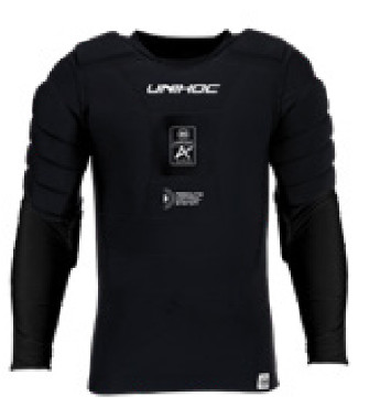 Unihoc Goalie T-shirt ALPHA REBOUND CTRL longsleeve Goalie Weste