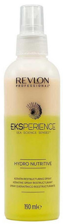 Revlon Professional Eksperience Hydro Nutritive Keratin Restructuring Spray a controlling leave-in to discipline hair.