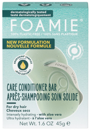 Foamie Conditioner Bar - Aloe You Vera Much tuhý kondicionér s aloe vera a ovesným proteinem