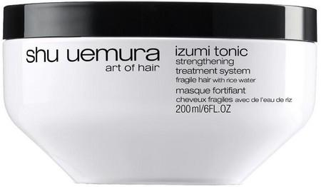 shu uemura Strengthening Hair Mask posilující a vyživující maska pro křehké vlasy