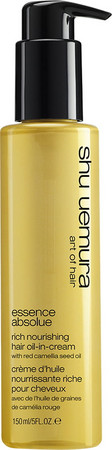 shu uemura Rich Nourishing Hair Cream thermoprotective nourishing cream with UV filters