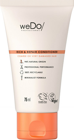 weDo/ Professional Rich & Repair Conditioner Regenerierende Pflegespülung für grobes und geschädigtes Haar