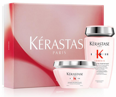 Kérastase Genesis Intense Spring Set set against hair breakage and hair loss