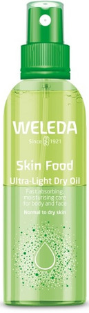Weleda Ultra Light Dry Oil feuchtigkeitsspendendes Zweikomponenten-Trockenöl für Körper und Haut