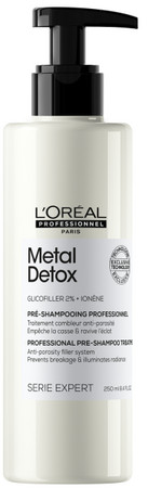 L'Oréal Professionnel Série Expert Metal Detox Profesional Pre-Shampoo Treatment prípravná starostlivosť Metal Detox