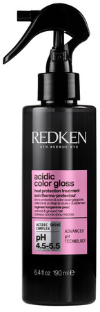 Redken Acidic Color Gloss Leave-In ochranný sprej pro dlouhotrvající barvu a lesk, ochranu před teplem, znečištěním a minerály