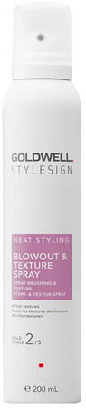 Goldwell StyleSign Heat Styling Blowout & Texture Spray sprej 2v1 pro objem a tepelnou ochranu