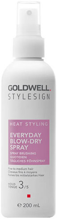Goldwell StyleSign Heat Styling Everyday Blow-Dry Spray termoochrana při fénování nebo narovnávání vlasů