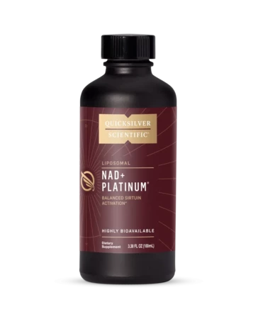 Quicksilver Scientific NAD+ Platinum® Comprehensive support for healthy aging