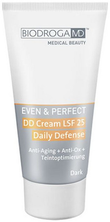 Biodroga MD Even and Protect DD cream LSF 25 Daily Defense tinting DD cream with protection factor 25