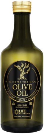 Life Extension California Estate Organic Extra Virgin Olive Oil Olivenöl aus biologischem Anbau