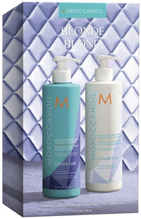 MoroccanOil Color Care Blonde Duo Set gift set for blonde hair