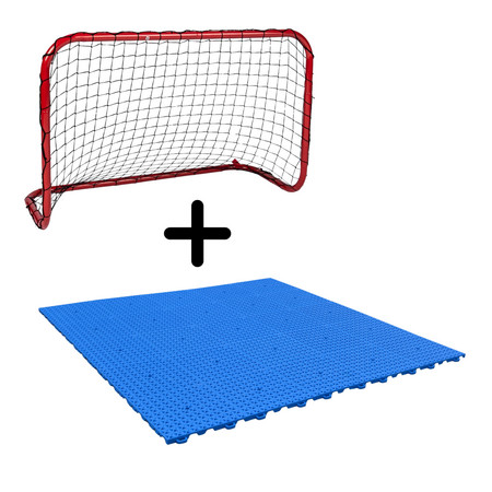 Necy RUNWAY 2.0 TRAINING ZONE 1m² Floorball training surface with goal