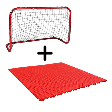 Necy RUNWAY 2.0 TRAINING ZONE 1m² Floorball training surface with goal