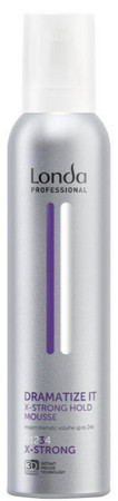 Londa Professional Dramatize It X-Strong Hold Mousse volume foam with extra strong fixation