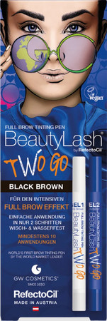 RefectoCil Two Go BeautyLash Natural Brown farbiace pero na obočie