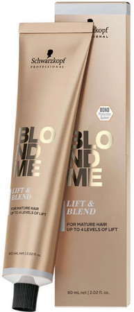 Schwarzkopf Professional BlondME Lift & Blend zosvetľujúca a tónovacia farba pre zrelé blond vlasy